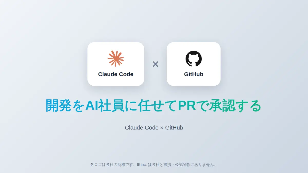Claude Codeを開発担当のAI社員として運用する自社事例