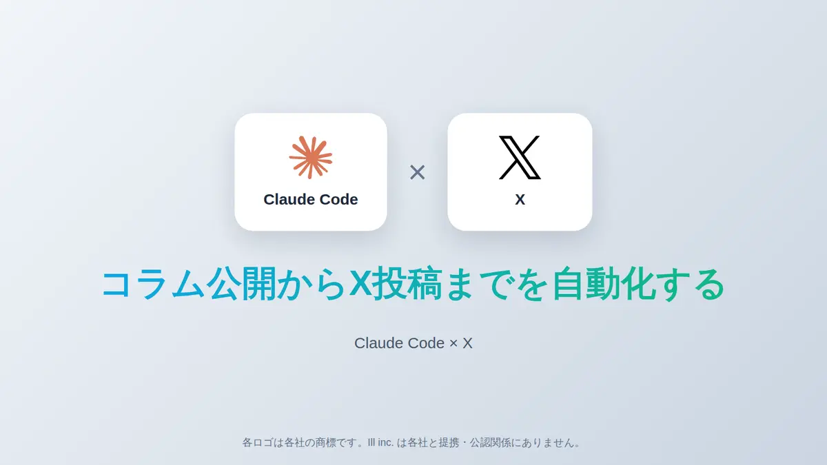 Claude CodeでX（旧Twitter）投稿を自動化する自社運用事例